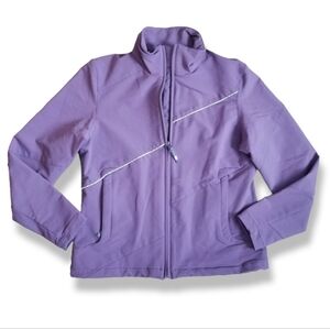 Merrell Nylon Full Front‎ Zip Jacket Medium Purple